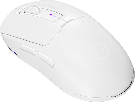 Lorgar MSA10W Ασύρματο RGB Gaming Ποντίκι 12000 DPI Λευκό