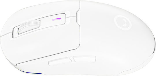Lorgar MSA10W Ασύρματο RGB Gaming Ποντίκι 12000 DPI Λευκό