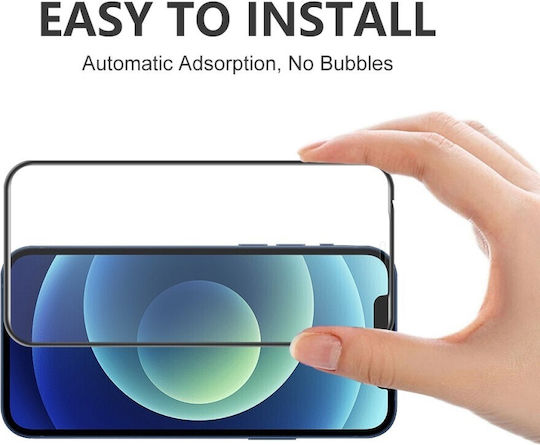 0.3mm Adeziv complet Tempered Glass Negru (Oppo A54)