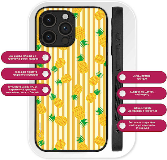 Sonique Fruit Series Google Pixel 9a 5g Pineapple 01 Mobile Phone Case