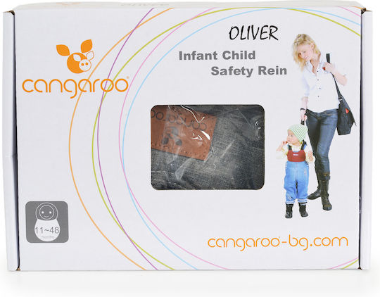 Cangaroo Oliver with Support Strap for 6+ Months Blue