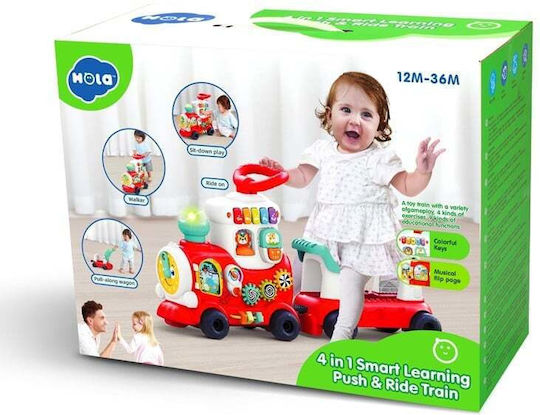 Dumel Train 4 in 1 Ride On για 12+ μηνών Πολύχρωμο