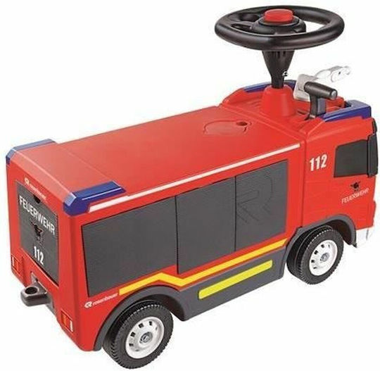 Big Bobby Car Feuerwehr Αυτοκινητάκι Ride On Κόκκινο