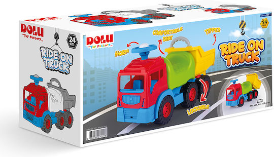 Zita Toys Φορτηγο Αυτοκινητάκι Ride On Πολύχρωμο