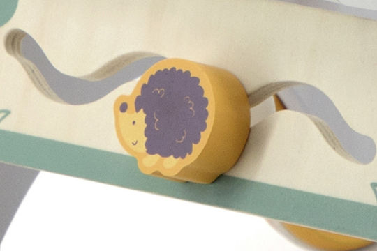 Viga Toys Εκπαιδευτική Περπατούρα για 18+ μηνών Πολύχρωμη