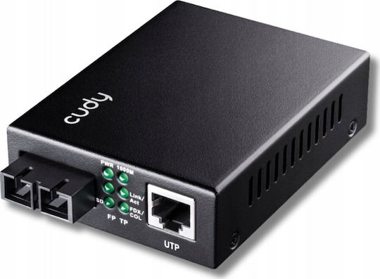 Cudy Media Converter 1τμχ (MC100GSB-60B)