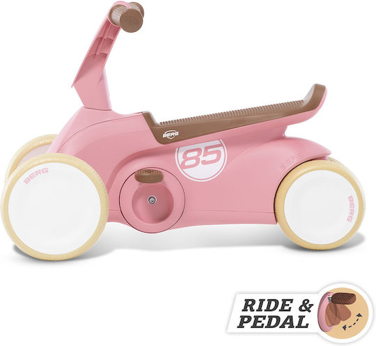 Berg Toys Go 2 Retro Ride On for 10+ Months Pink