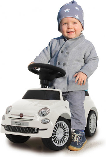 Jamara Push Fiat 500 Αυτοκινητάκι Ride On Λευκό