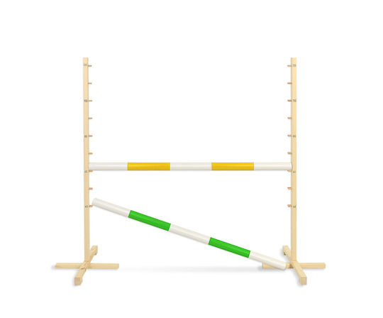 Jumping Obstacle Hobby Horse 120cm Two Beams 50mm