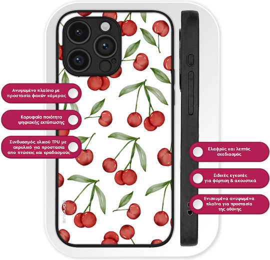 Калъф Sonique Fruit Series Motorola Edge 40 Neo 5g Череша 01