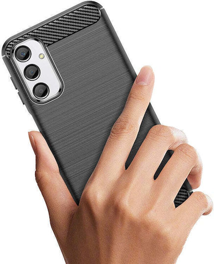 HQWear Задна корица Силикон Черен (Samsung Galaxy M34, HQWear)