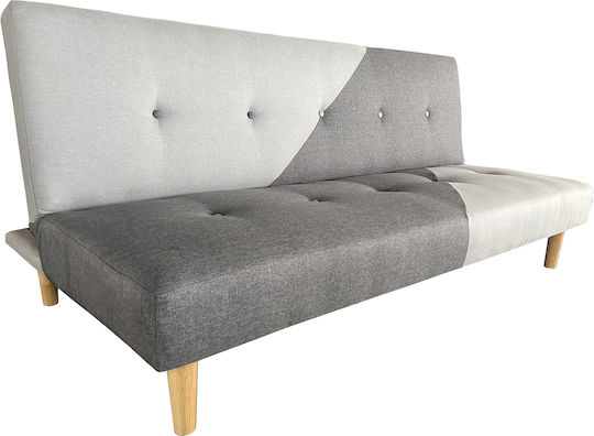 Nerissa Canapea Cu Trei Locuri Pat Gri 178x87x78cm