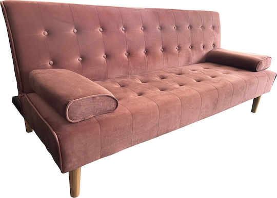 Elfreda Dreisitzer Sofa Sofa Pink 188x83x83cm
