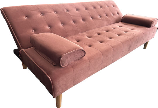 Elfreda Dreisitzer Sofa Sofa Pink 188x83x83cm