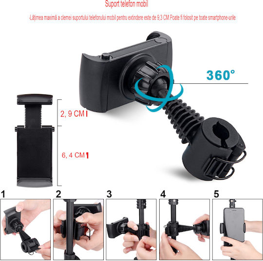 Lampă Circulară Profesională de Machiaj Seming Ring Light Xf-211 12 Inch/30cm LED Lumină Rece Caldă Tip Inelar Trepied Stabil 55cm Telecomandă Fotografii Reușite Alb