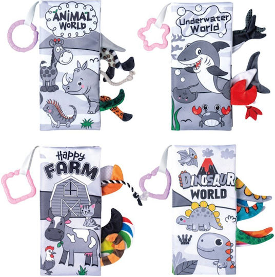 Lean Toys Activity Book made of Fabric