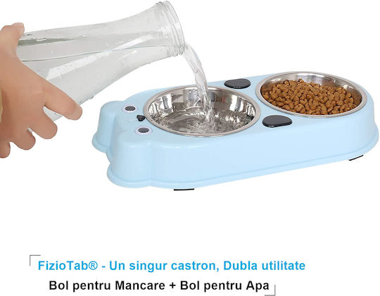 Bol De Mâncare Din Oțel Inoxidabil Pentru Câine & Pisică