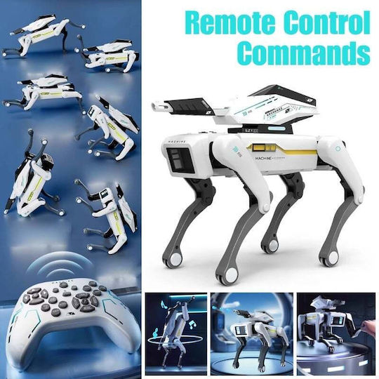 Iuni 8006 Câine Robot Inteligent Bile cu Hidrogel Extensibile în Apă Telecomandă Aplicație Comenzi Vocale Programabil 25+ Funcții Interactive