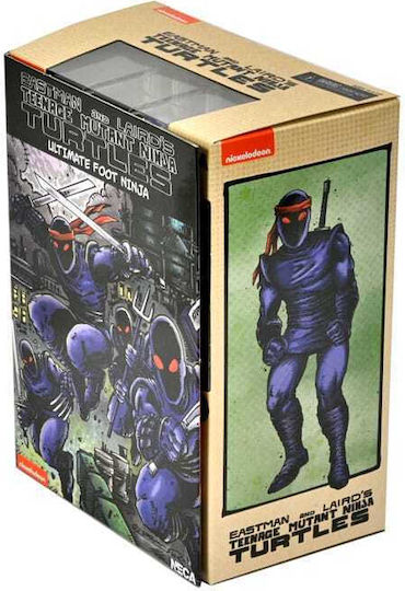 Neca Teenage Mutant Ninja Turtles Comics Foot Ninja Action Figure Scale 1:10