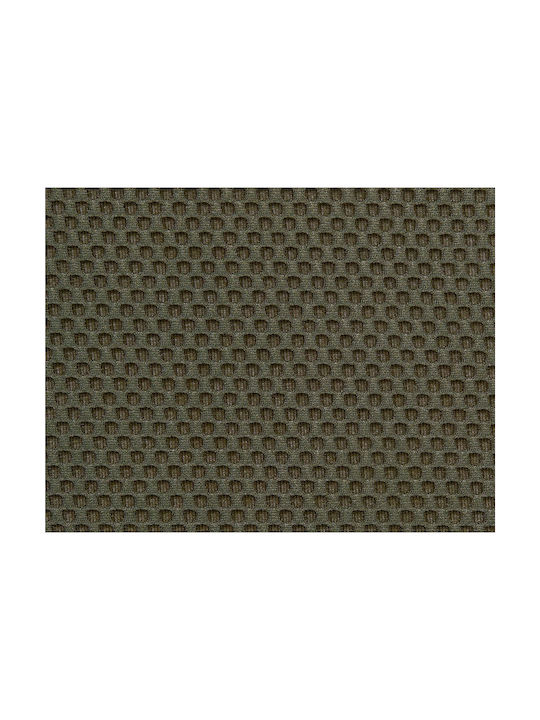 Bankhocker Mit Stauraum Stoff Khaki 76x38x38cm