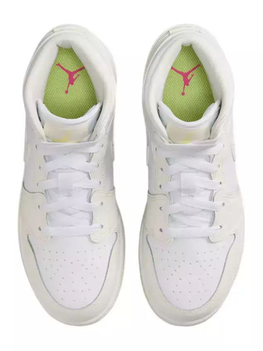 Air  1 Kids Sneakers High White