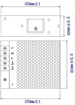 Baris Light LED-Netzteil Ip20 12V 35W 100-264V AC 103x82x30mm W6011001-029
