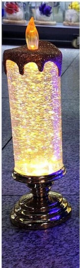 Dekoratives Lampenstück Kerze Windstoß Led Kerzenlicht Farbwechsel Glitzer Flameless Gold Dekoratives Lampenstück Kerze Windstoß Led Kerzenlicht Farbwechsel Glitzer Flameless Gold