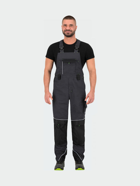 B-wolf Arbeitsanzug Latzhose Grau Brave Bwolf 6.959 B-wolf Arbeitsanzug Latzhose Grau Brave Bwolf 6.959