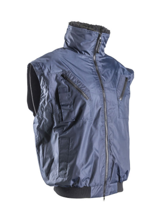 Μπουφάν Ψύχους Bomber Zefly 5zef Coverguard Navy