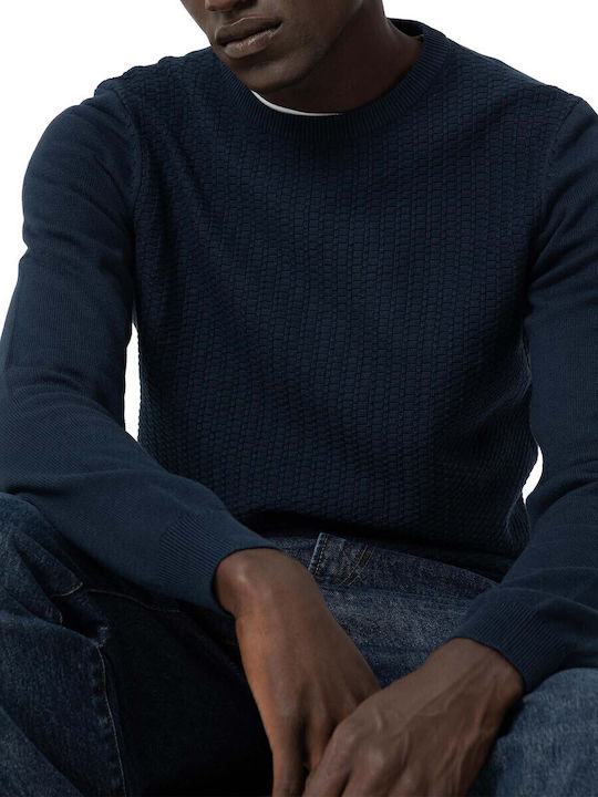 Long Sleeve Sweater Blue