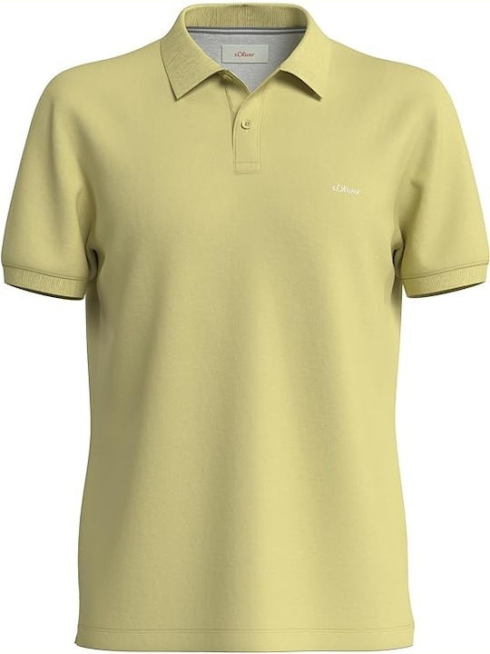 Polo Short Sleeve Yellow Blouse