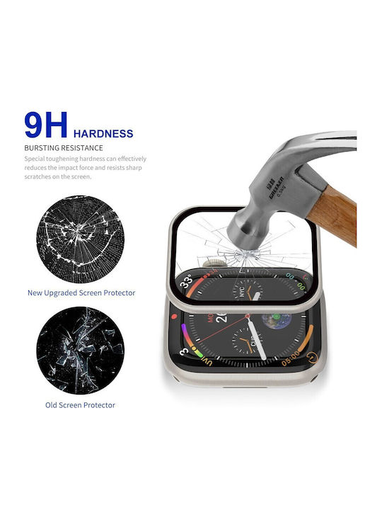 Rurihai Screen Protector for the Apple Watch Series 7/8/9 - 41mm, RURIHAI 1pcs