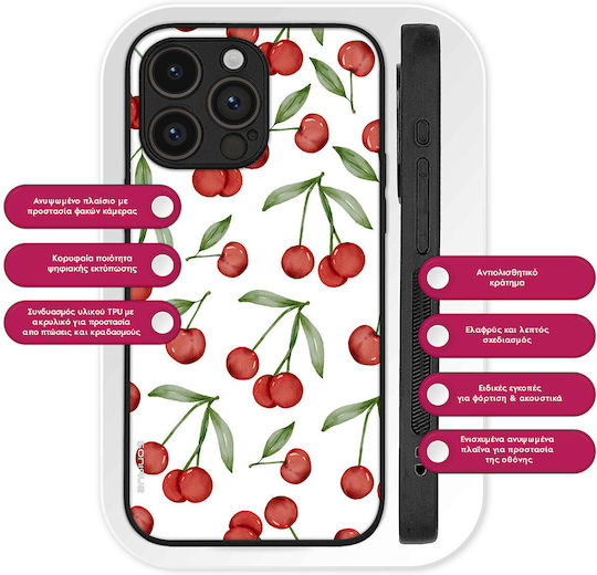 Калъф Sonique Fruit Series Realme C61 4g Realme C63 4g Череша 01