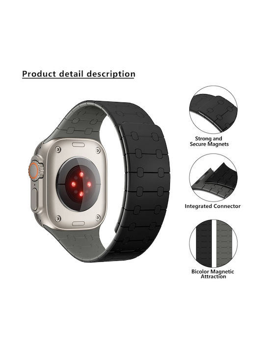 Kalebol Strap Silicone Beige (Apple Watch Series 7/8/9/10/SE/Ultra 1/Ultra 2)