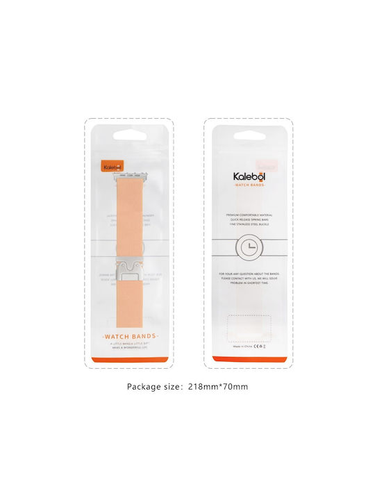 Kalebol Strap Fabric Beige (Apple Watch Series 7/8/9/10/SE/Ultra 1/Ultra 2)