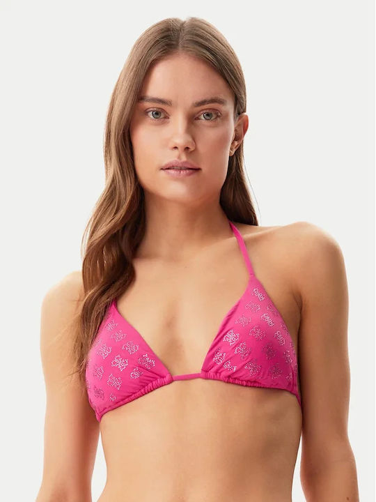 Bikinioberteile Dreieck Rosa