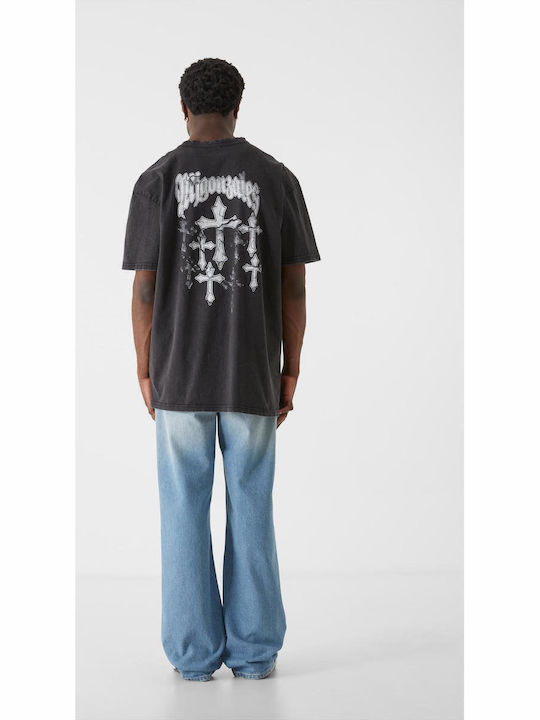 Mj Gonzales Mjg Heavy Oversized Acid Washed Tee Faded Faith Black Yes Fw24 Mjg12094-00007