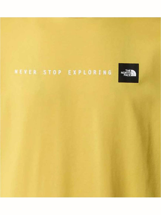 Never Stop Exploring T-shirt Yellow