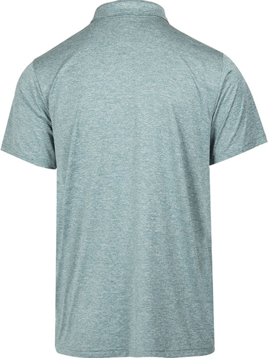 Hike Polo Short Sleeve Blouse Cloudburst Heather