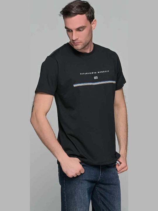 T-shirt Μαυρο