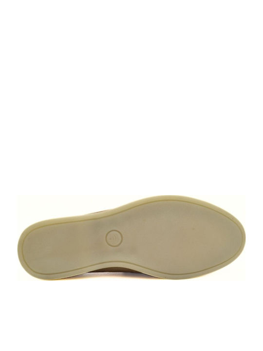 Men's Suede Loafers Beige
