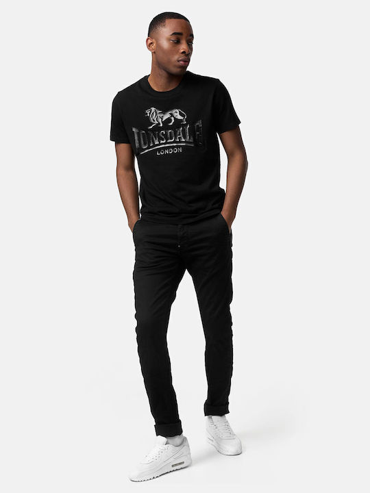 Kelso T-Shirt Black / White print