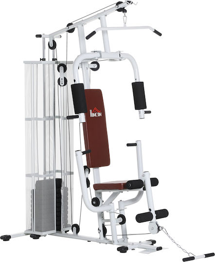 HomCom Multifunktionales Trainingsgerät mit Gewichten