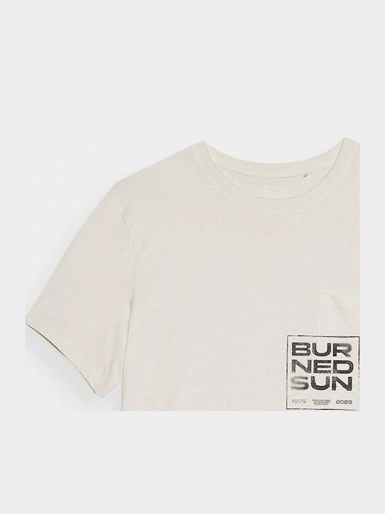 T-shirt Μπεζ