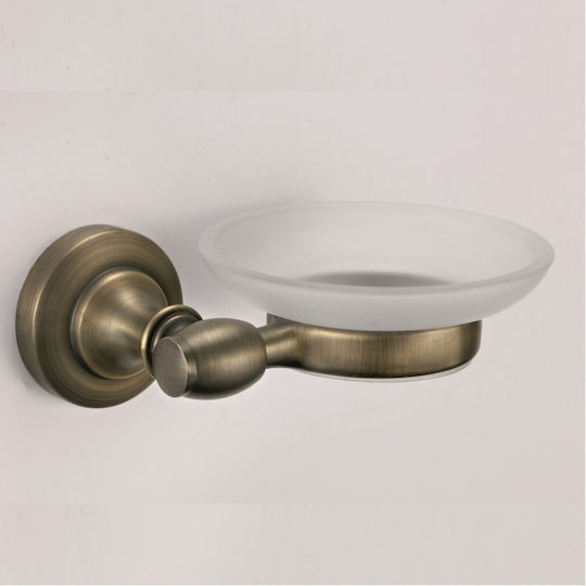 Inter Ceramic Σαπουνοθήκη Μπρονζέ