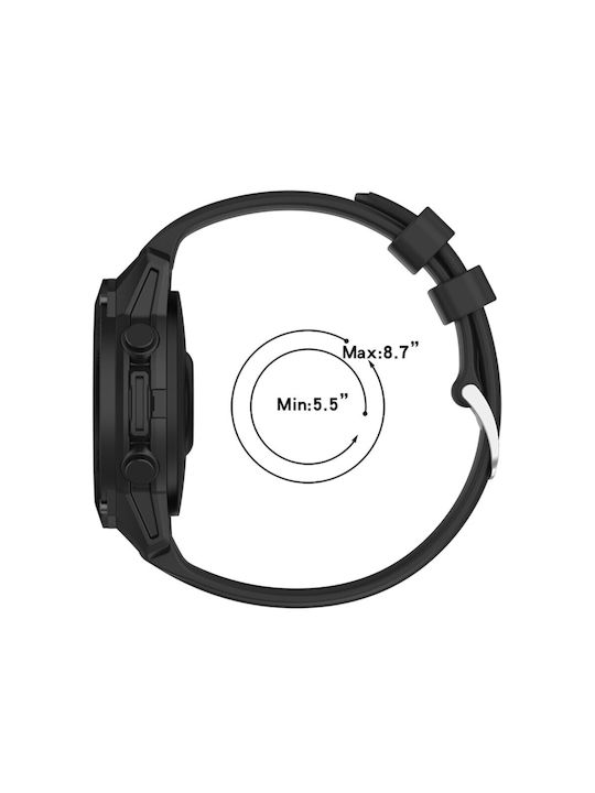 Strap Silicone Black (Forerunner 255)
