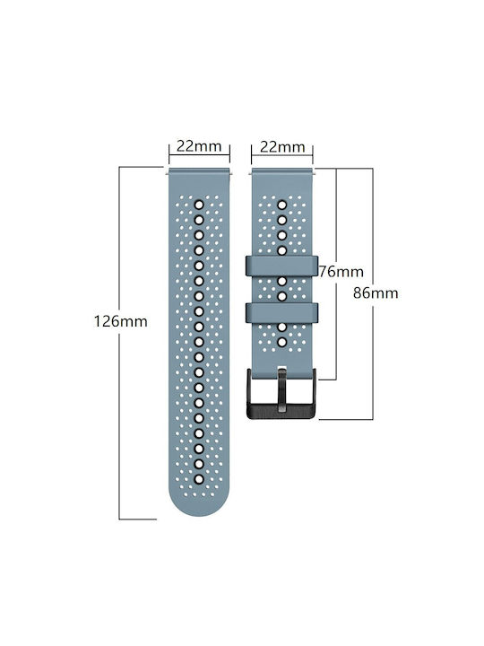 Strap Silicone Black (Forerunner 255)