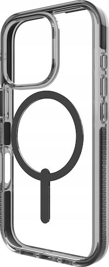 Zagg Santa Cruz Snap Back Cover Clear and Black (iPhone 16 Pro)