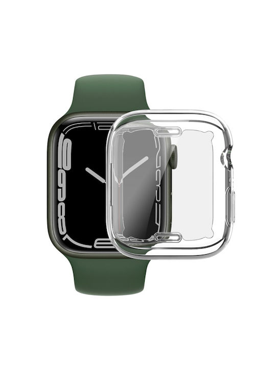 Imak Ux-3 Пластмасов Калъф в Прозрачен цвят за Apple Watch Series 7, 8, 9 - 41мм