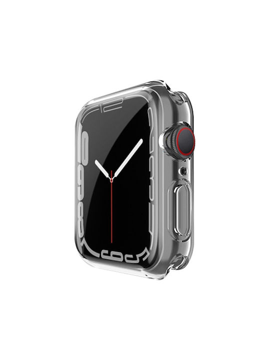 Imak Ux-3 Пластмасов Калъф в Прозрачен цвят за Apple Watch Series 7, 8, 9 - 41мм